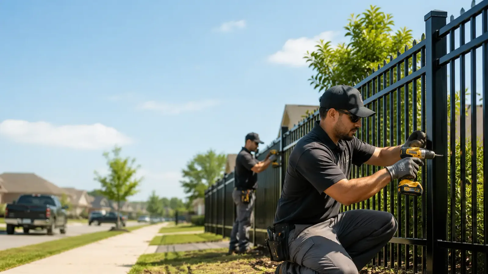 Metal Fence Installation in Vici, OK
